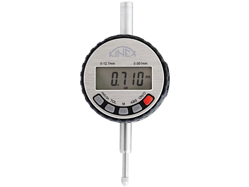 Úchylkoměr číselníkový digitální ABSOLUTE ZERO 0-12,7 mm 0,001 mm KINEX - KI1155-05-001