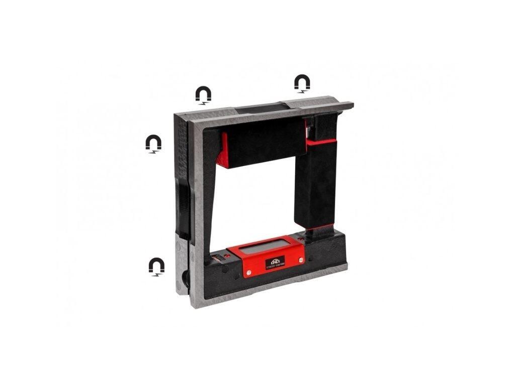 Vodováha přesná strojní s magnetem ČSN 25 5739-1 250x250x44mm 0,02 KINEX - KI5091-02-250