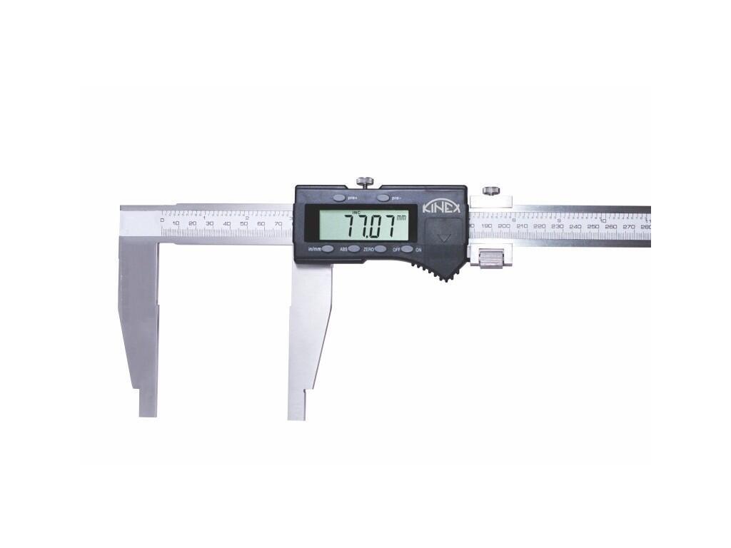 Posuvné měřítko dig. 500/100 mm-0,01 bez horních nožů NEW DESIGN E KINEX - KI6043-05-100