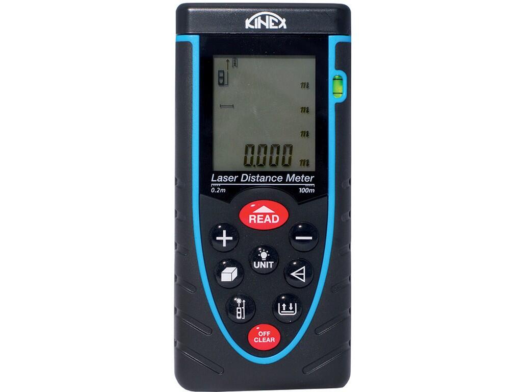 Dálkoměr laserový PROFESIONAL 100 m +/- 2 mm KINEX - KI9040-02-100