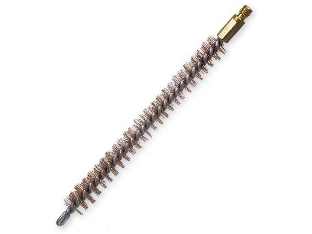 Rourové kartáče válcové bronz vlnitý 0.15 mm průměr 12mm M5 b20 - KR1312052