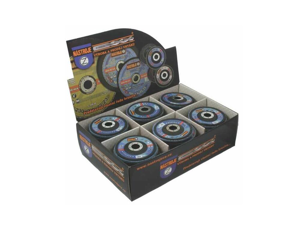 Prodejní box s lam. kotouči ZR9-115mz.40,60,80,100,120 po 20ks - IM-BOX-4
