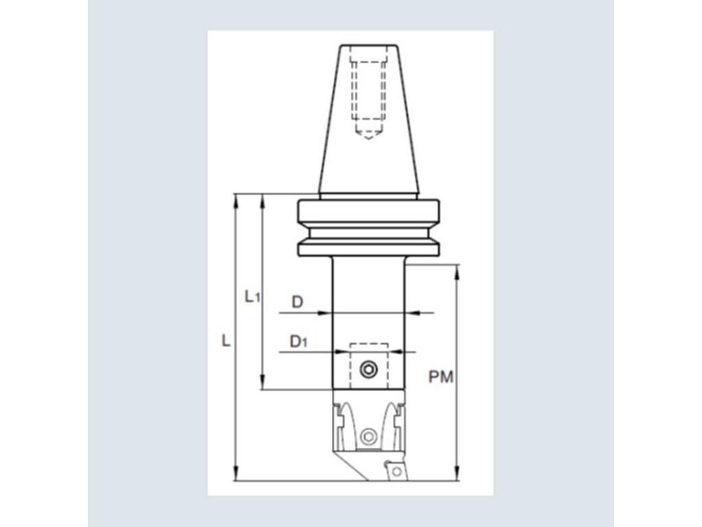 Upínač rotačních nástrojů 86005069 / 6760843 BT-BS N2 -N- PRAMET - PM-BT-550-160