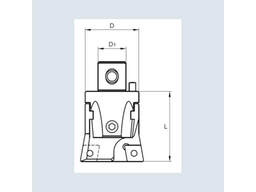 Upínač rotačních nástrojů 86003905 / 6760661 D90 N2 -S- PRAMET - PM-D-05490-300