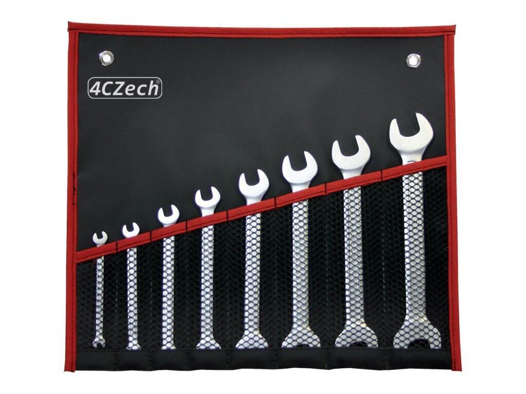 8dílná sada klíčů DIN 3110 ve vinylovém pouzdře (4x5 - 18x19mm) - 4CZ-600-508
