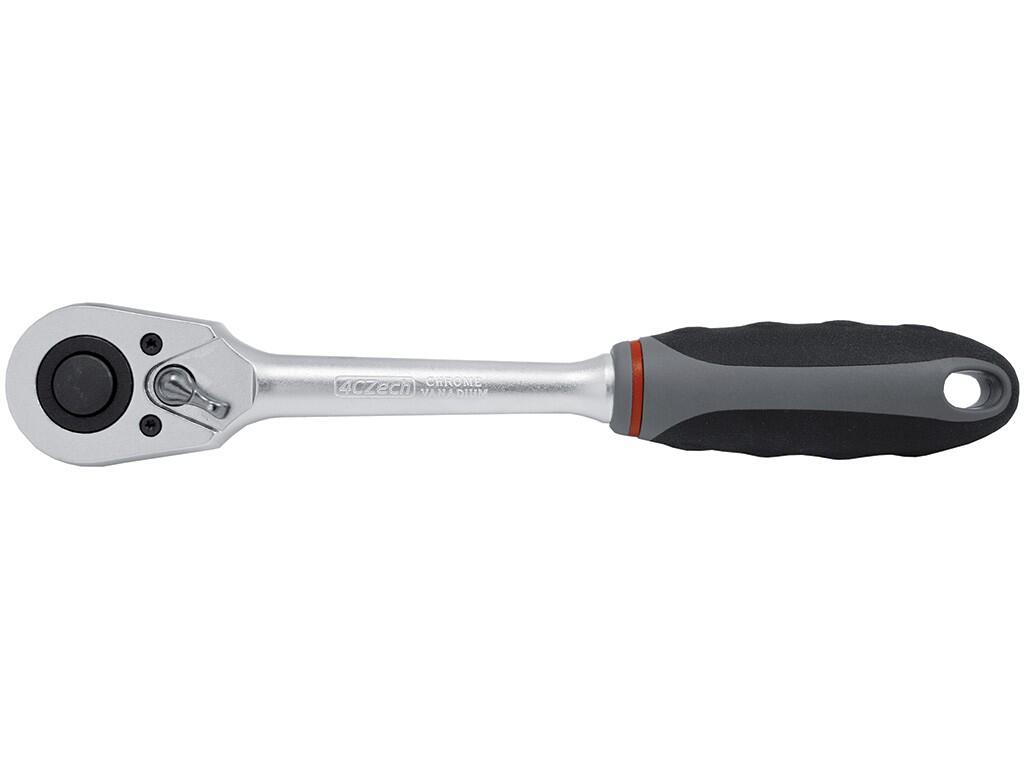 1/2" Ráčna s přepínací páčkou, 257 mm, 48 zubů - 4CZ-124-07
