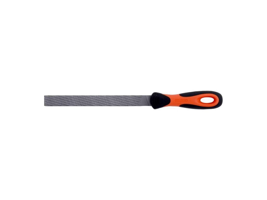 Pilník plochý s diagonálním sekem 200mmx20,0x4,5mm 14z sek2 s rukojetí, 110g b5 - BA-1-320-08-2-2