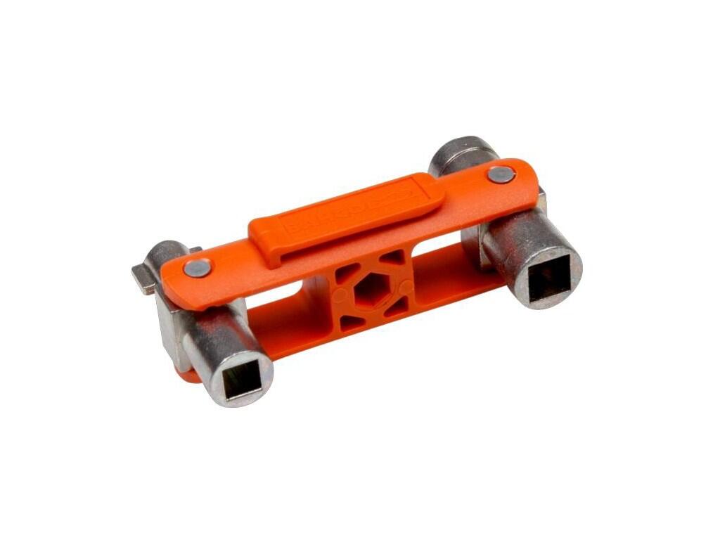 Klíč univerzální na rozvodné skříně, 5 zámků, 97x25mm, 70g - BA-MK5
