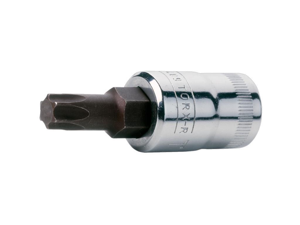 3/8" nástrčný klíč s čtyřhranným unašečem, pro TORX® hlavy šroubů – T27. Baleno na kartě - BA-SB7409TORX-T27