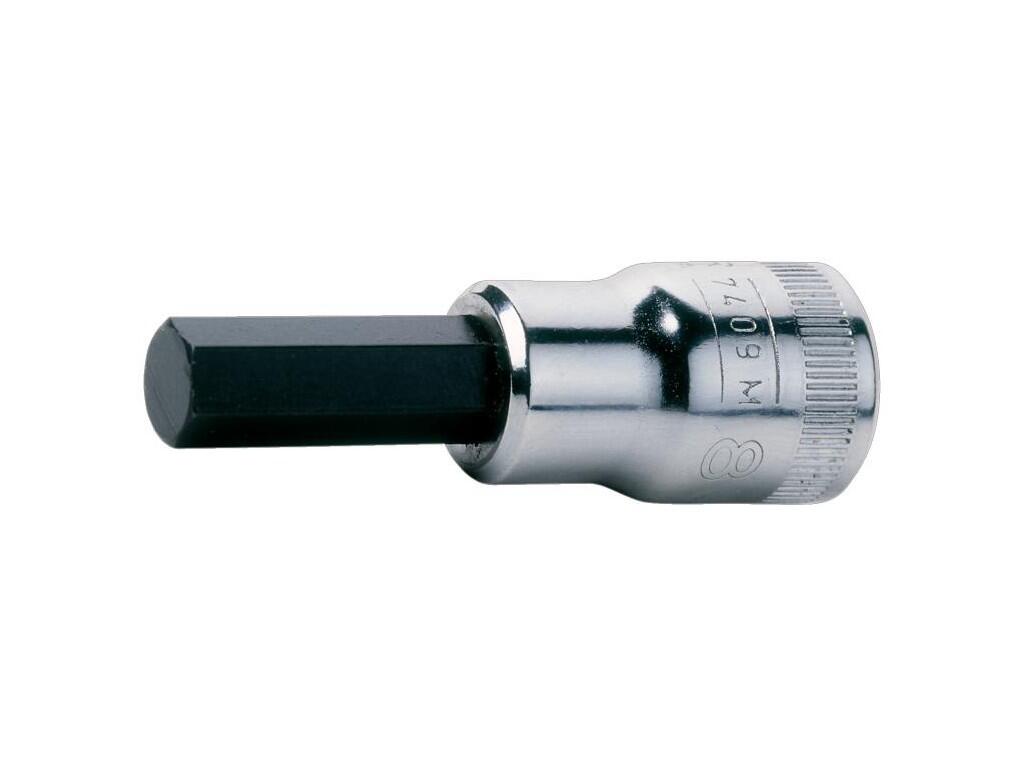 3/8" nástrčný klíč s čtyřhranným unašečem, pro šestibodové šrouby. Metrické velikosti – 5 mm b1 - BA-SB7409M-5