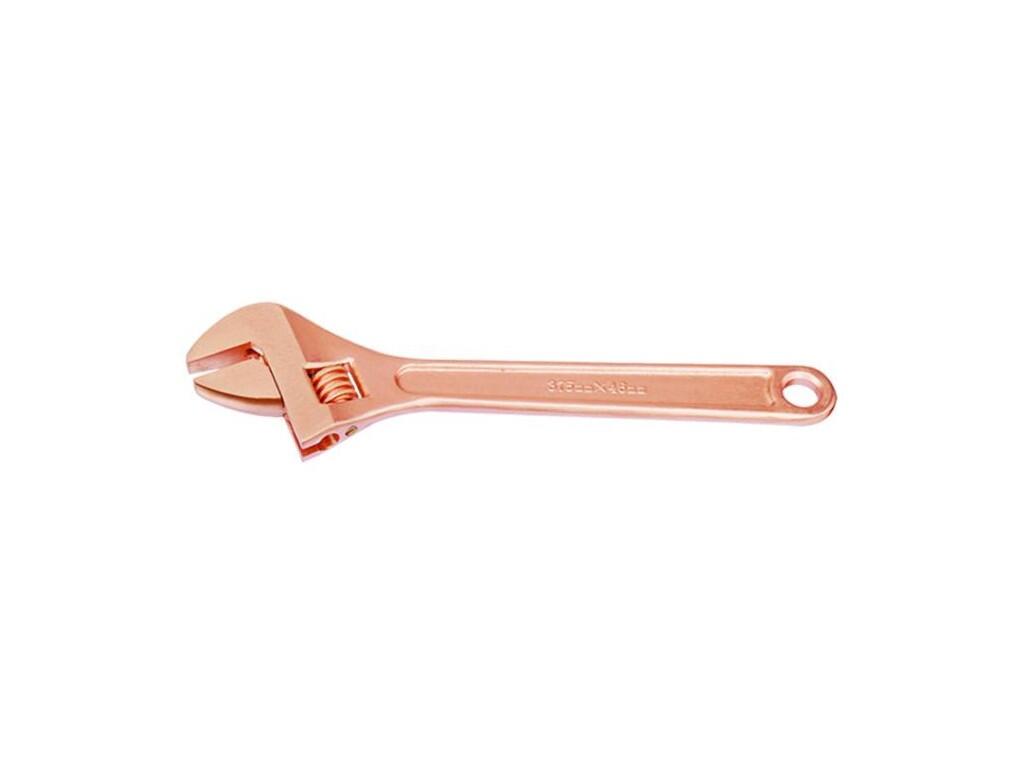 Klíč stavitelný nejiskřivý CU-BE 150 mm,roz.čel.18mm,135g. - BA-NSB001-150