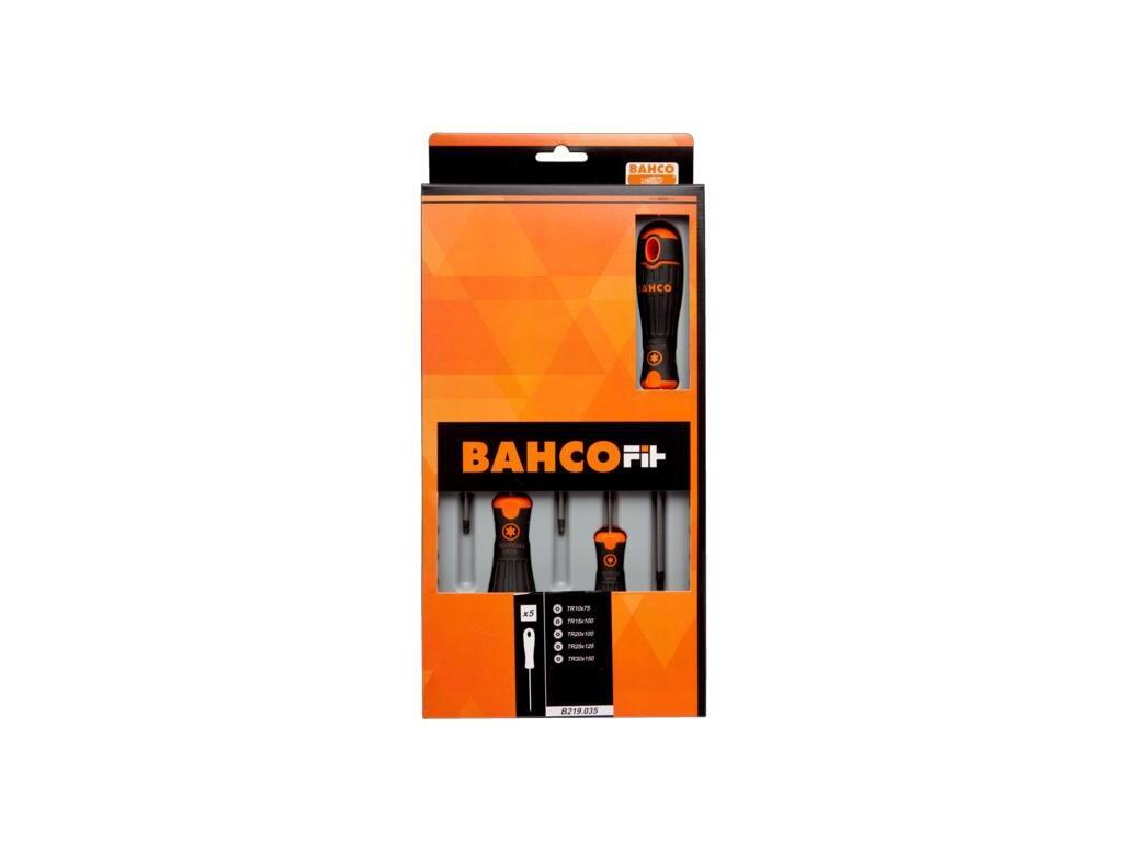 Sada šroubováků BahcoFit TORX, 5 ks - BA-B219.035