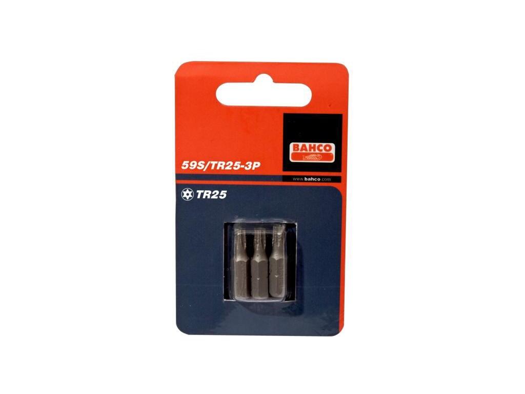 Bit 1/4" 25mm, TORX s otvorem T20, 19g, balení 3ks - BA-59S/TR20-3P