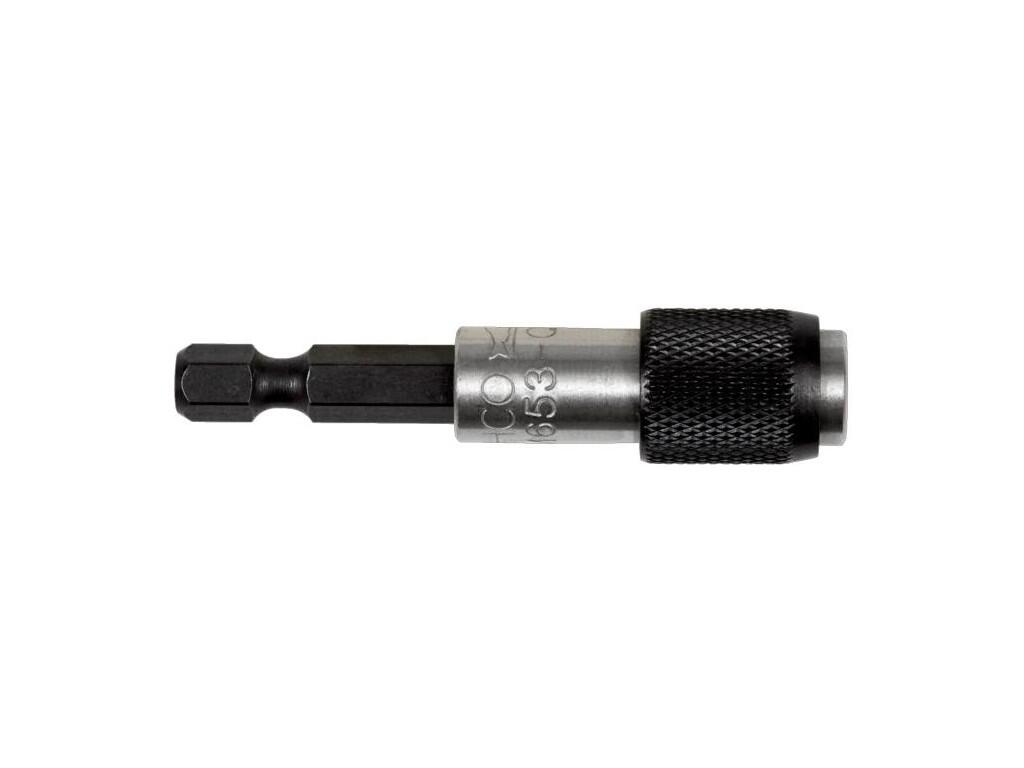Magnetický držák bitů se systémem rychlého uvolnění, 75 mm. Plastový držák - BA-KM753-QR-1P