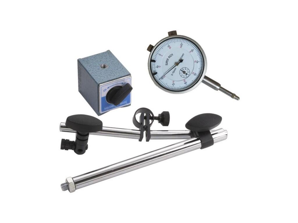 Stojánek magnetický s mikrometrem 290x185x75mm 1.6kg b1 - BA-1154