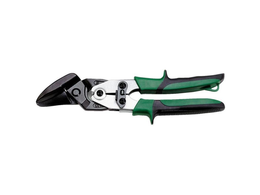 Nůžky na plech profi 250mm pravé, zelená rukojeť 550g - BA-MA361