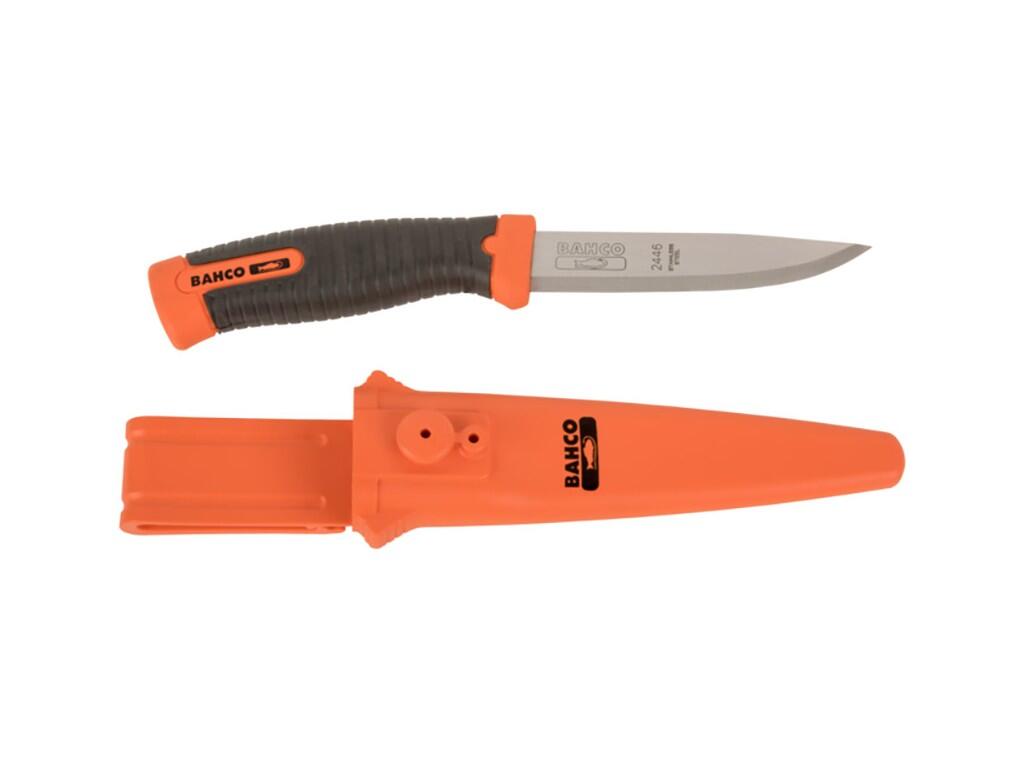 Nůž univerzální s pouzdrem 225mm, délka čepele 100mm, 120g b15 - BA-2446