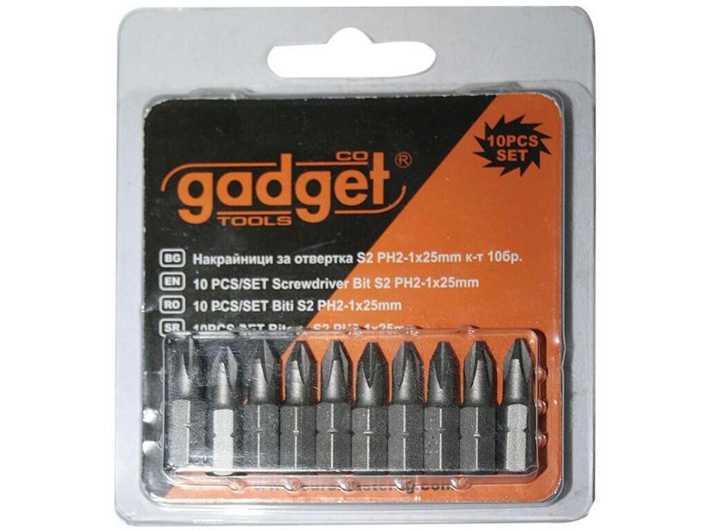 Sada bitů 10-dílná S2 PH-2x25mm GD - TM-390711