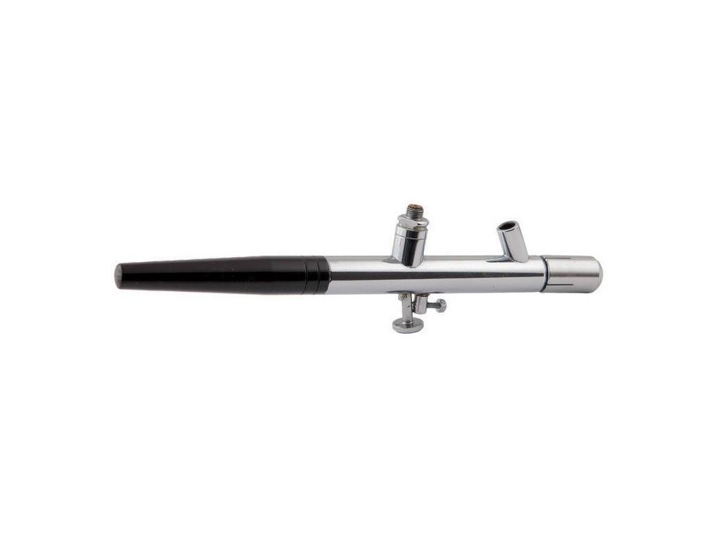 Pistole stříkací vzduchová pr.0.2mm dvojitá funkce 8-dílná sada RD-AB01 - TM-089935
