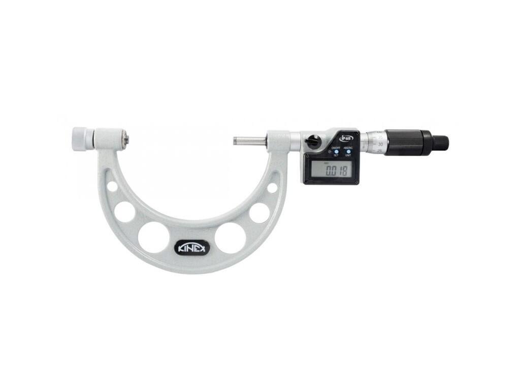Mikrometr třmenový digitální, NEW DESIGN - TOP QUALITY, IP 65 0,001 mm 300-400 mm  +/-0,006mm - KI7032-02-400