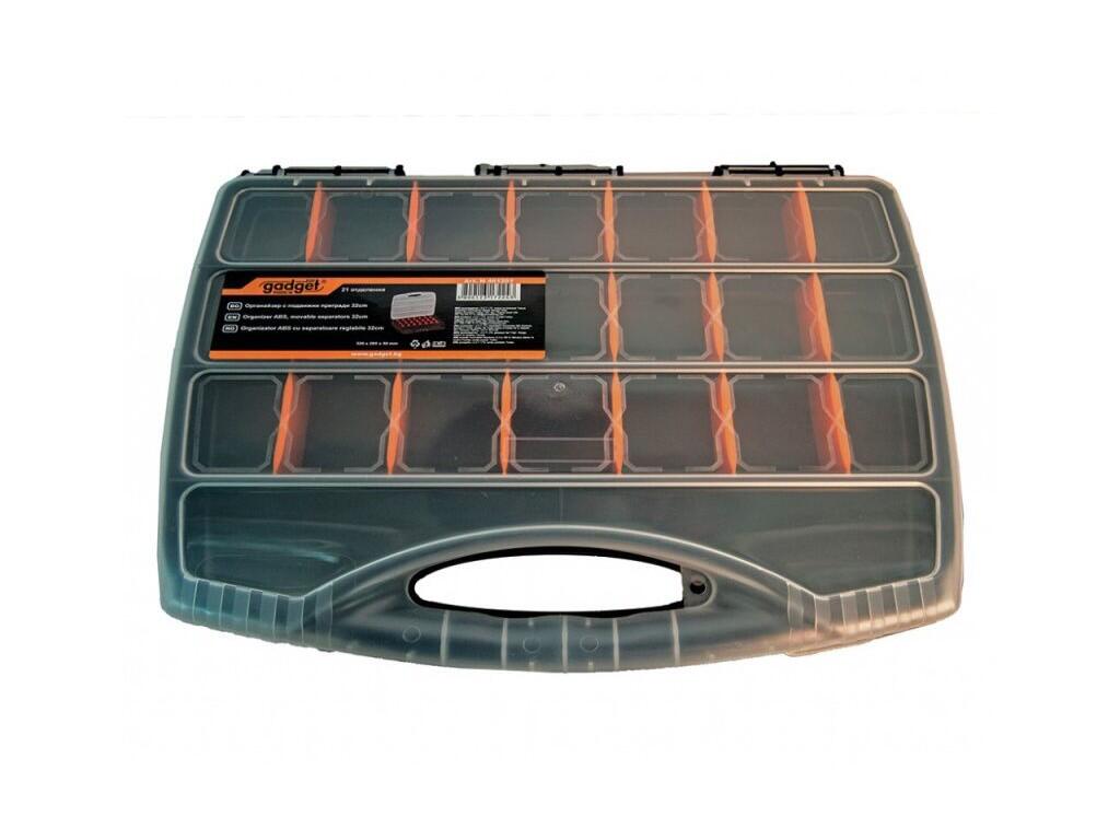 Organizer ABS, nastavitelné přepážky 32cm GD - TM-461201