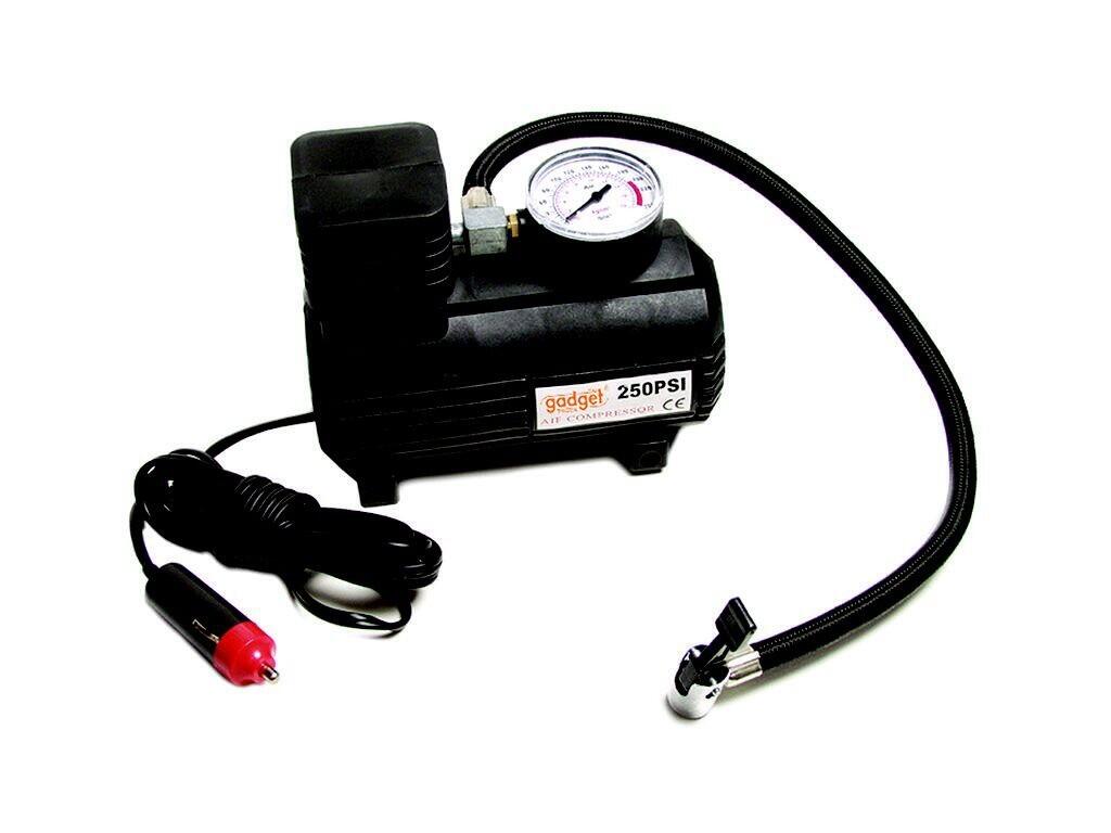 Kompresor vzduchový mini 12V s manometrem GD - TM-120106