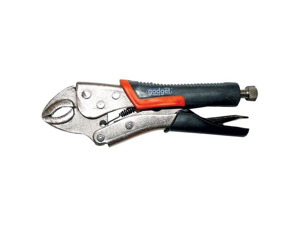 Samosvorné kleště upínací ohnuté 250mm GD - TM-213122