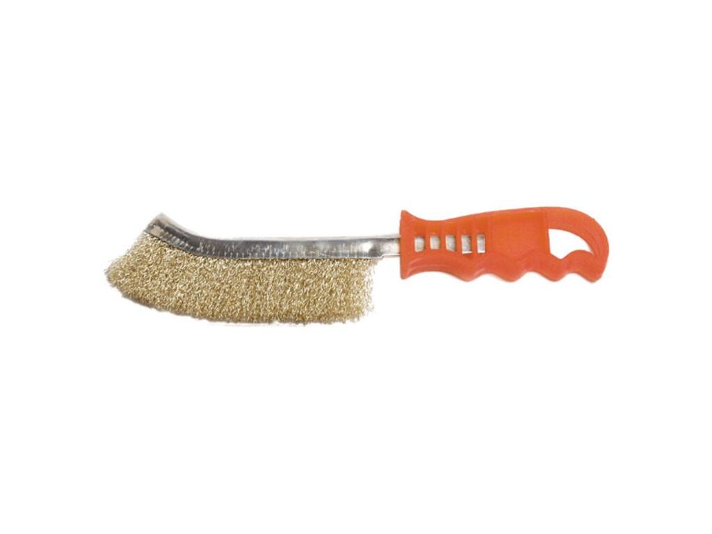 Kartáč drátěný ocelový plastová rukojeť GD - TM-340503