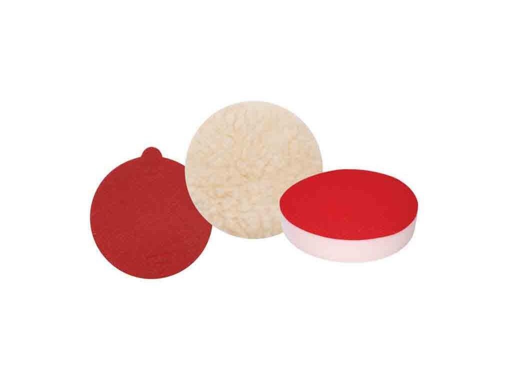 Leštící souprava 125mm kotouč Velcro, na kapoty & houba RD - TM-499976