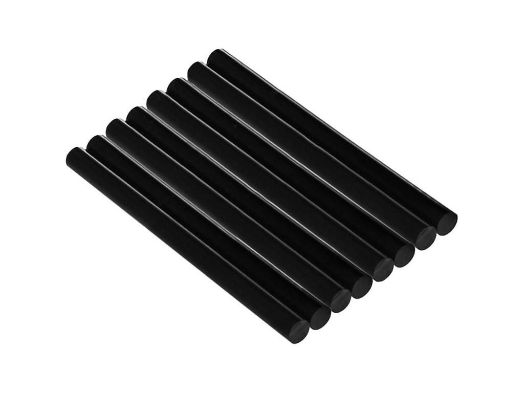 Tyčinky do tavné pistole ø7.2х200mm 8ks černé RD - TM-156703