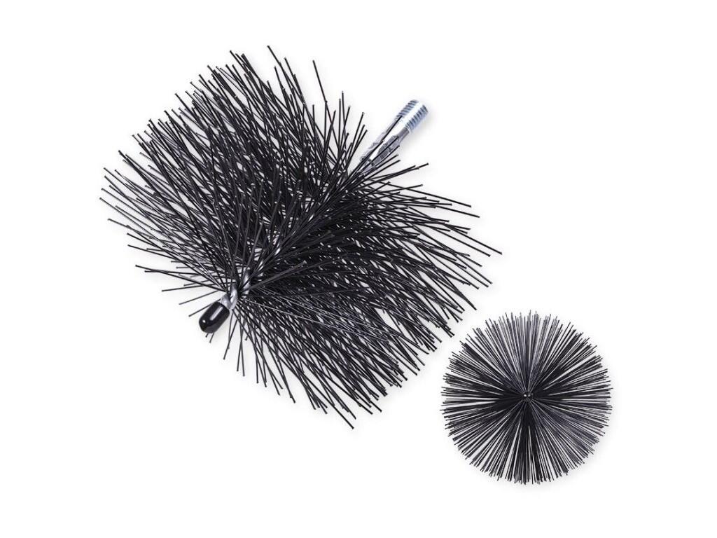 Rourový kartáč umělé vlákno průměr 180 mm, M12 umělé vlákno PBT 0,9 mm - KR2556026