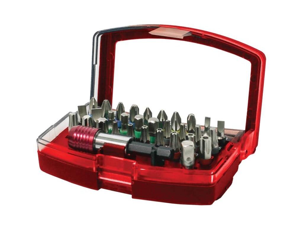 Sada bitů & magnetického rychloupínacího držáku 1/4" 32 ks RAIDER - TM-158901