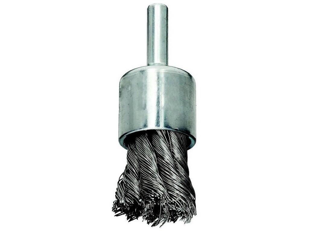 Kartáč hrnkový copánkový pr.25mm (1") se stopkou RD - TM-170107