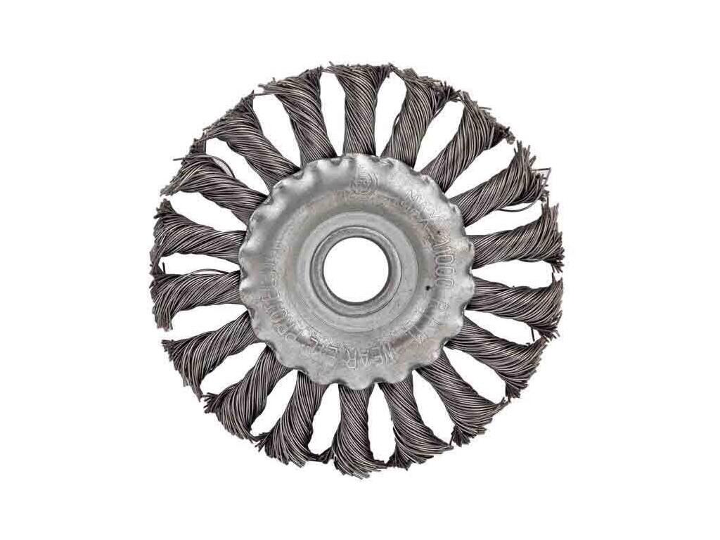 Kartáč kotoučový copánkový pr.100mm pro úhlovou brusku RD - TM-171108