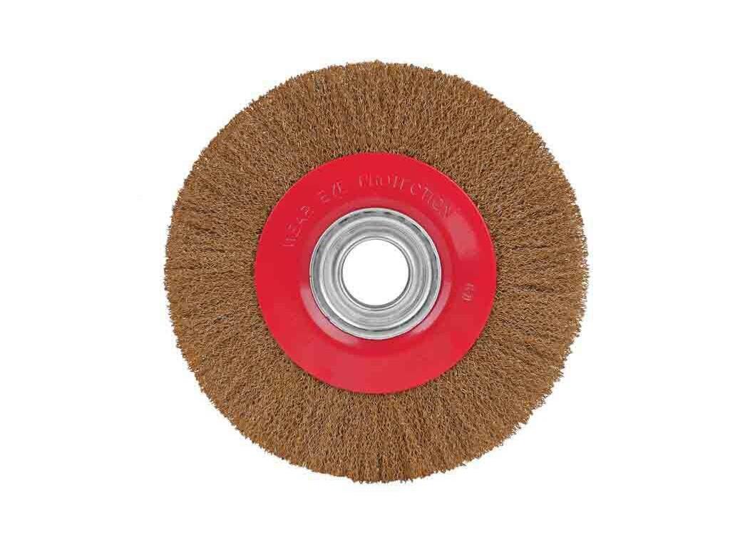 Kartáč kotoučový mosaz pr.200mm pro stolní brusku RD - TM-172103