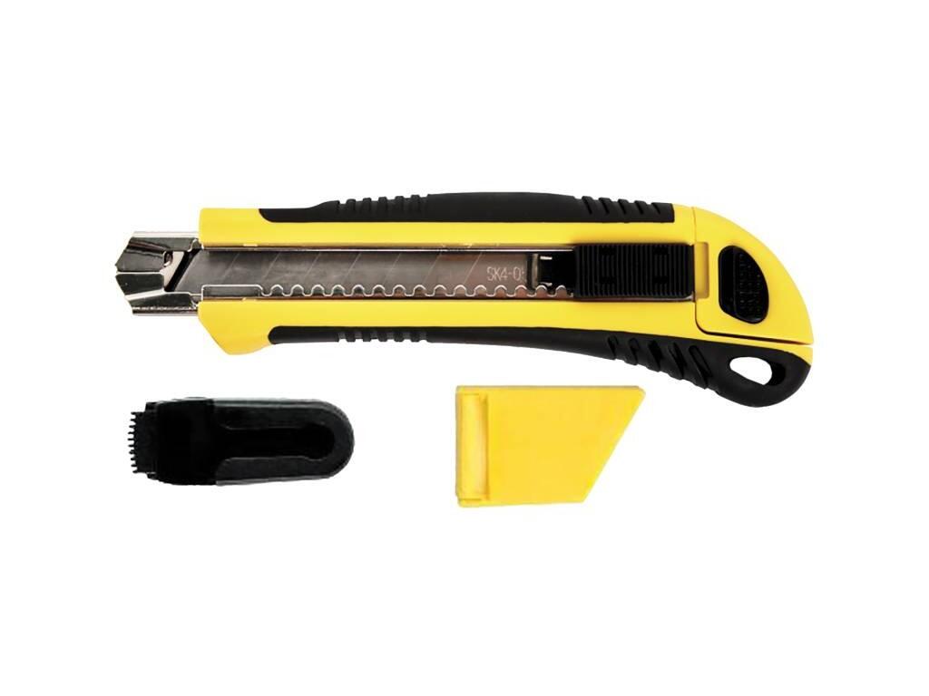Univerzální nůž 18x170mm žlutý 5 čepelí TMP - TM-370117