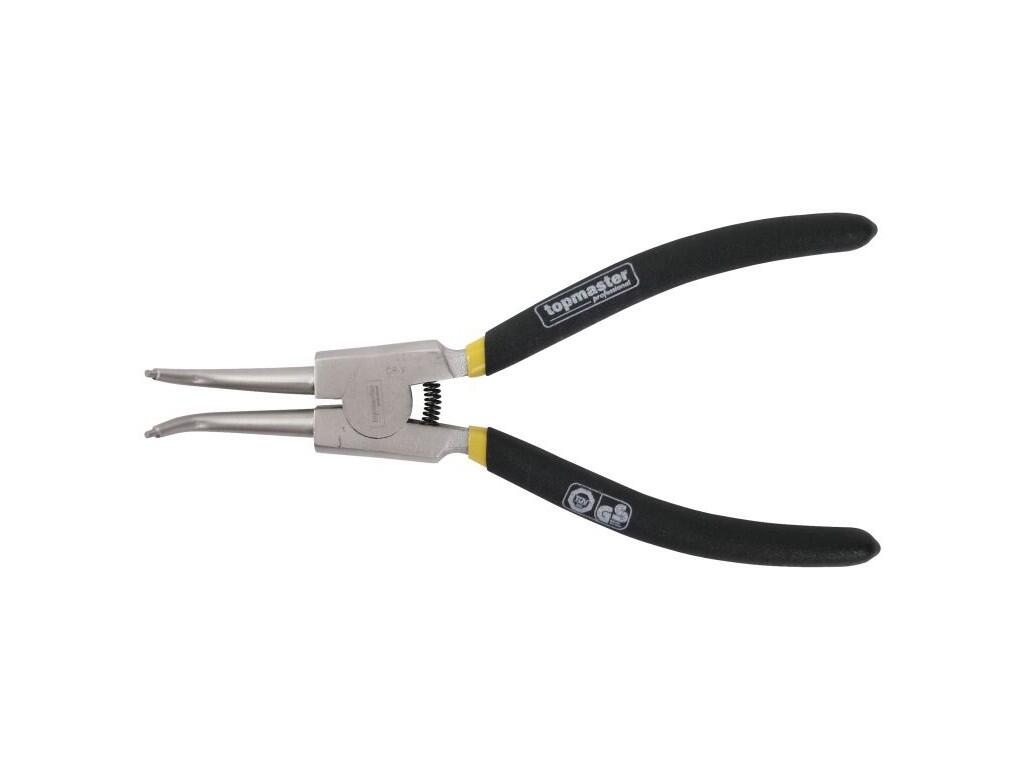 Kleště na pojistné kroužky pro hřídele ohnuté 200mm TMP - TM-212910