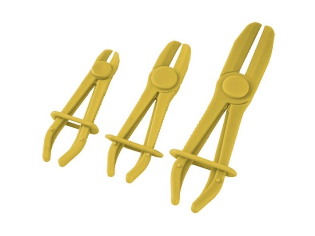 Sada flexibilních kleští na dráty/kabely 3ks - plastové, 6,2-57,0mm TMP - TM-213200