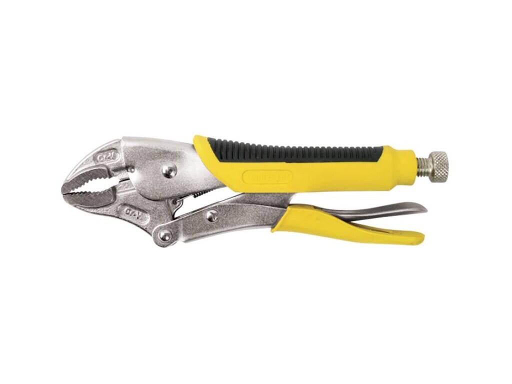 Samosvorné kleště se zahnutými čelistmi 250mm CR-V TMP - TM-210128
