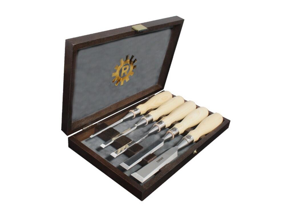 Sada plochých dlát, RICHTER 1/4"-3/8"-1/2"-3/4"-1" - NB8536-00