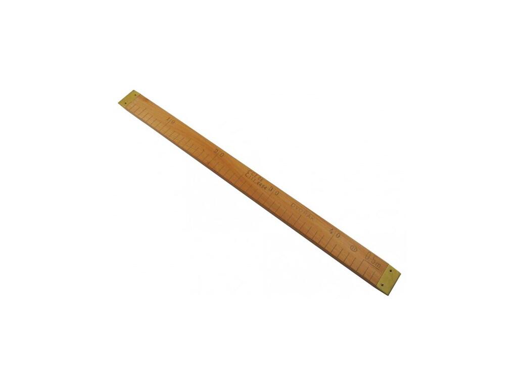 Pravítko dřevo cejchované ČSN 99 0377  1000x35x9 KINEX - KI1072