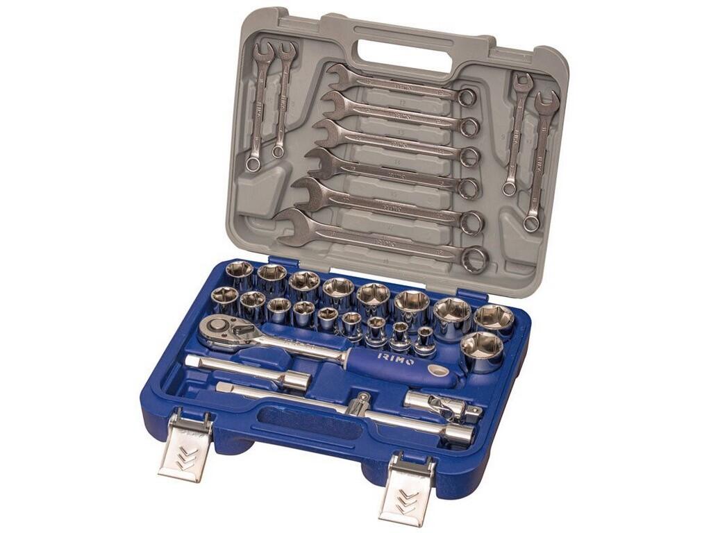 Sada 1/2” nástrčných klíčů a klíčů, 33 ks IRIMO - BA-129-33W-4