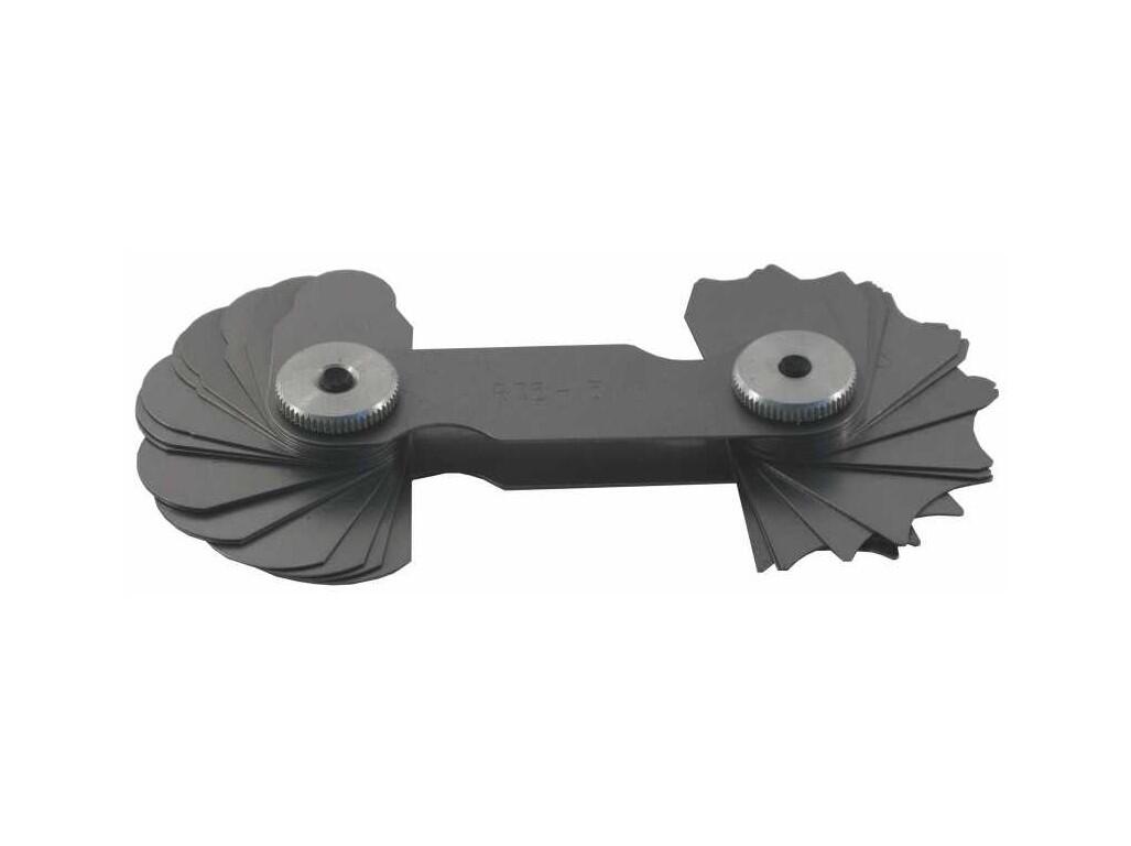 Šablona poloměrová ČSN 25 3816  7,5-15 KINEX - KI1141