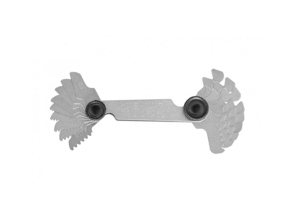 Měrky závitové UNC, 4 - 64 mm, 22ks KINEX - KI1148-02-022