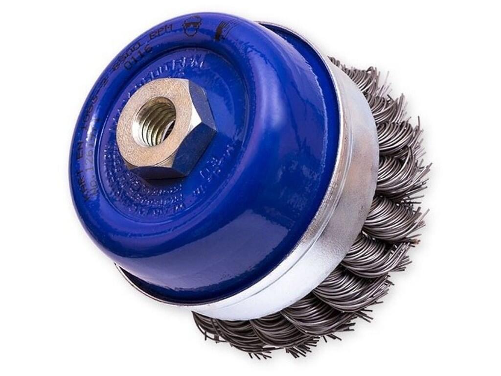 Hrnkové kartáče ocel hladká 0,40 80xM14 b10 - KR1261470
