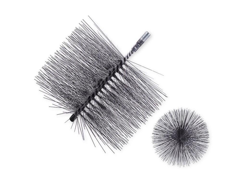 Rourové kartáče válcové  ocel hladká 0,60 průměr 180mm M12 - KR1314163