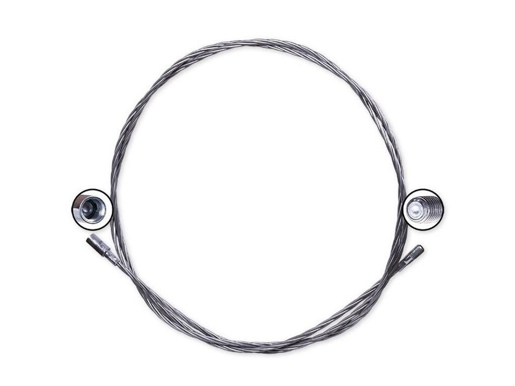 Nástavce rourových kartáčů stáčený drát pozinkovaný 2000mm M12 b10 - KR9300006