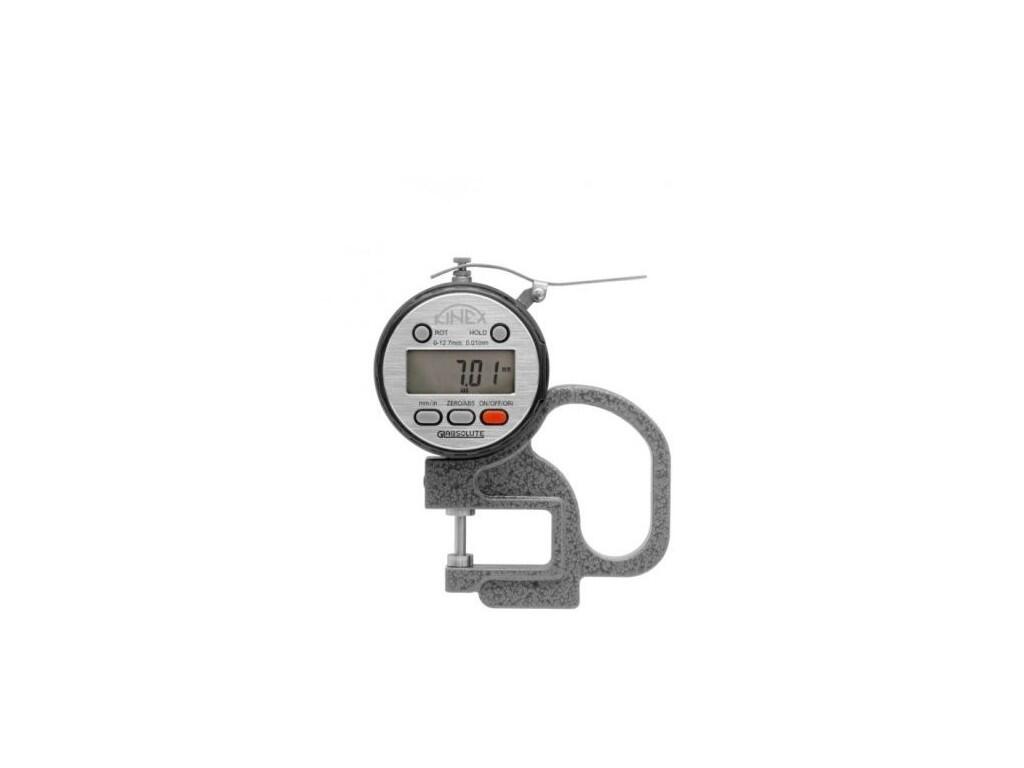 Mikrometrický tloušťkoměr digitální ABZ, DIN 863 0,01 mm 0-10/120 mm KINEX - KI7040-05-010