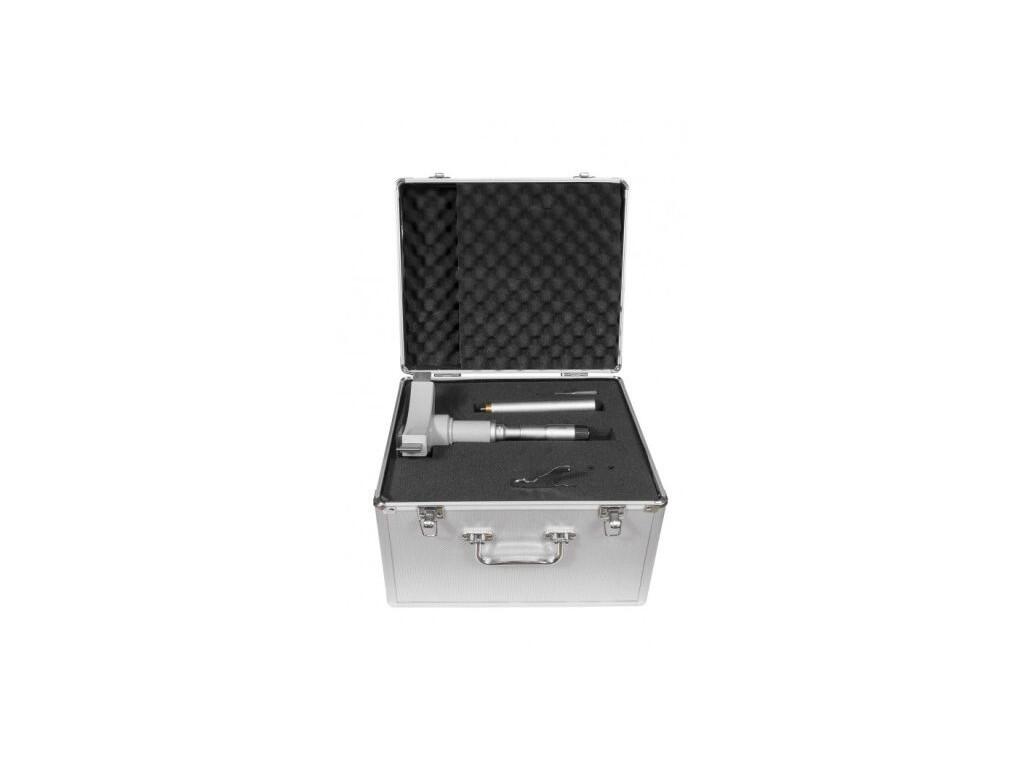 Mikrometr třídotekový pr.100-125 mm včetně prodloužení DIN 863, NOVÝ MODEL - Al přepravní box 0,005 mm 175-200 mm KINEX - KI7089-02-200