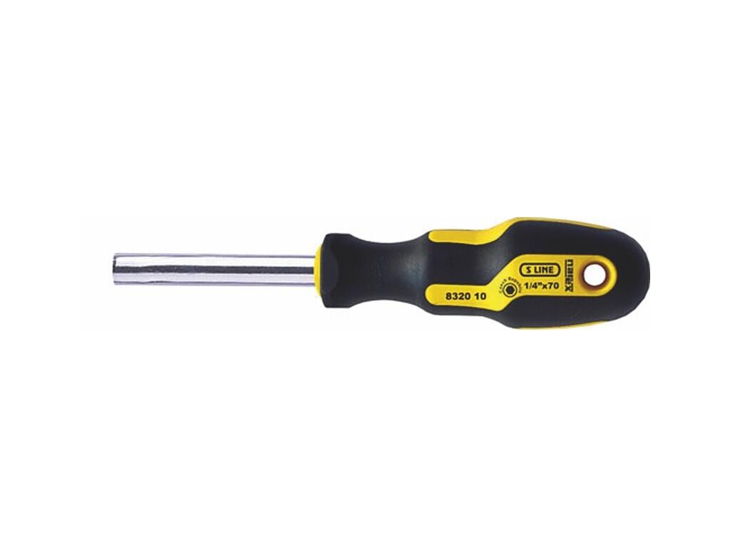 Držák bitů 1/4" s rukojetí S line profi - NB8320-10